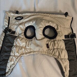 Beige and Black Dog Jacket